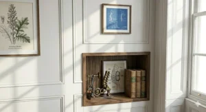 A stylish, compact ergonomic chair suitable for a small British home office or study in a traditional UK interior.