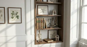 High-back executive chair featuring an adjustable headrest for neck and upper back relief in a naturally lit room.