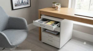 Multi-drawer office storage cabinet under £150 offering versatile organisation for professional supplies.